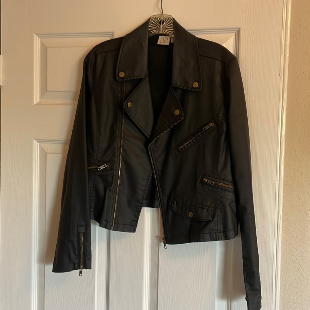 BP moto style black jacket